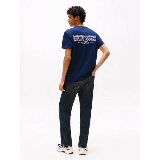 Tommy Hilfiger Ανδρική κοντομάνικη μπλούζα Back Graphic Crew Neck T-Shirt